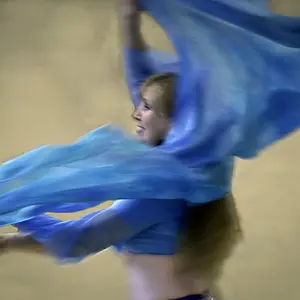 blue dancer