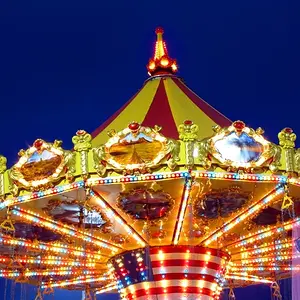 Fourth of July carnival and fireworks
