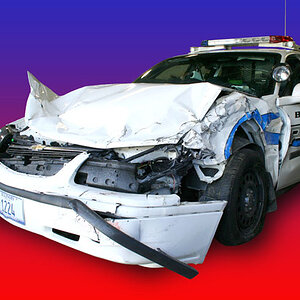 Crash, Police Squad Car