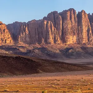 Sunrise in Wadi Rum