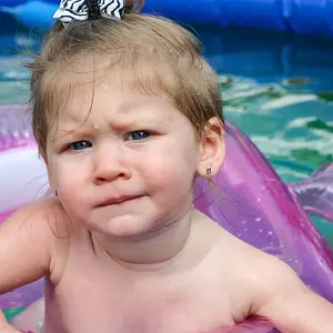 Cooling off in the pool