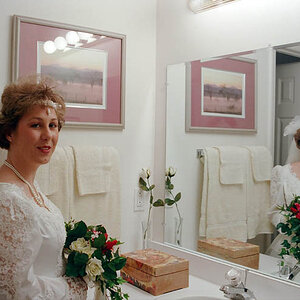 Bride With Reflection