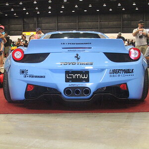 unedited Liberty Walk Ferrari