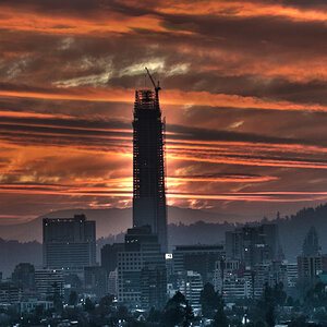 Costanera in the sunset