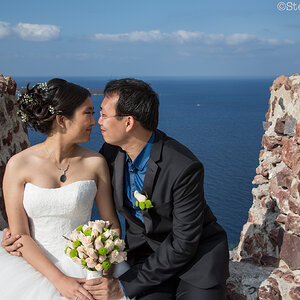 Santorini wedding Photos