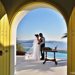 Wedding Photos in Santorini