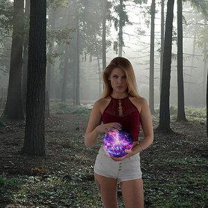 Girl With Orb