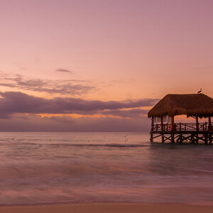 Sunrise in the Mayan Riviera