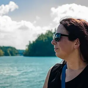 Rachel on the Lake