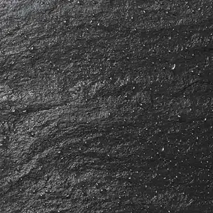 Glossy black slate background or texture