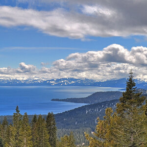 North shore Lake Tahoe from Hwy 431 (the Mount Rose Hwy)