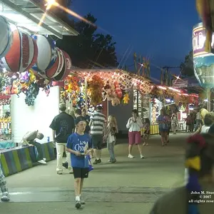 on the midway