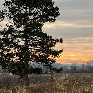 Sunset of the pa rifle season