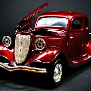 Beautiful old time vehicle