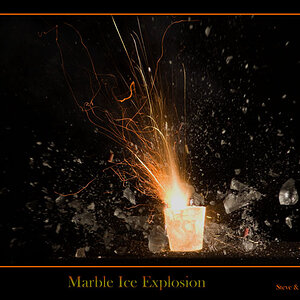 Marble Ice Explosion