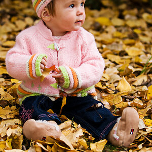sitting in the leaves2