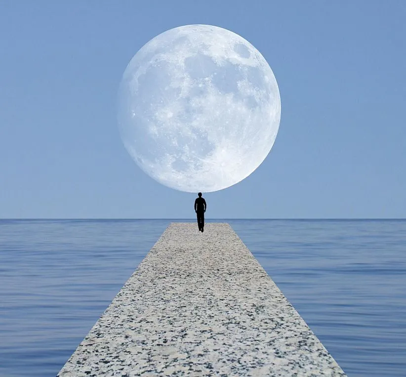 a walk to the moon