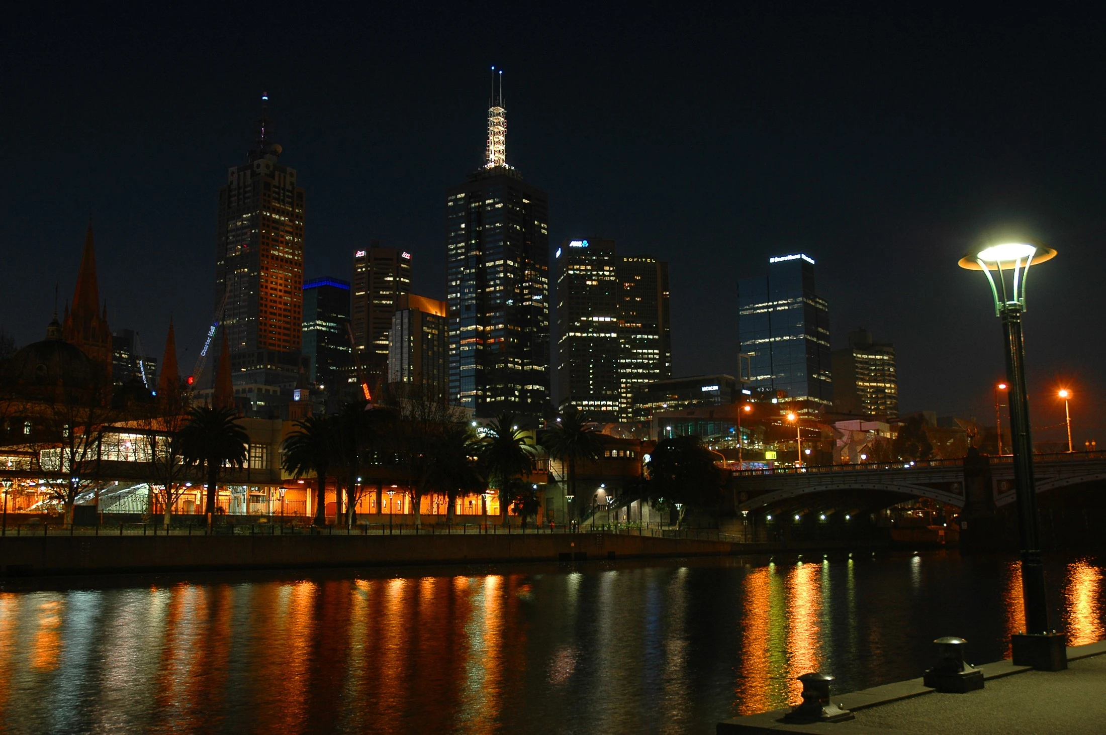 A winter evening in Melbourne