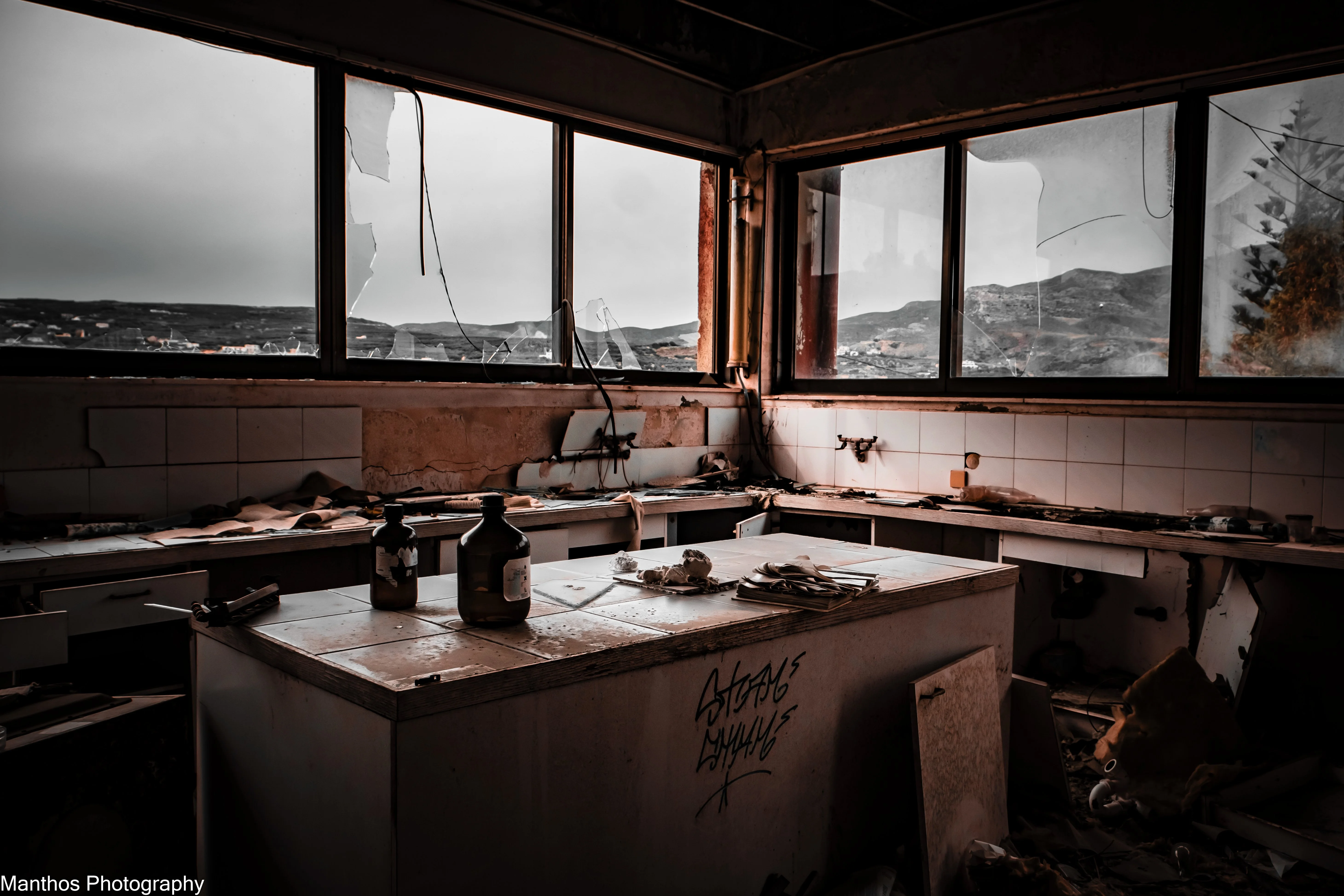 Abandoned lab