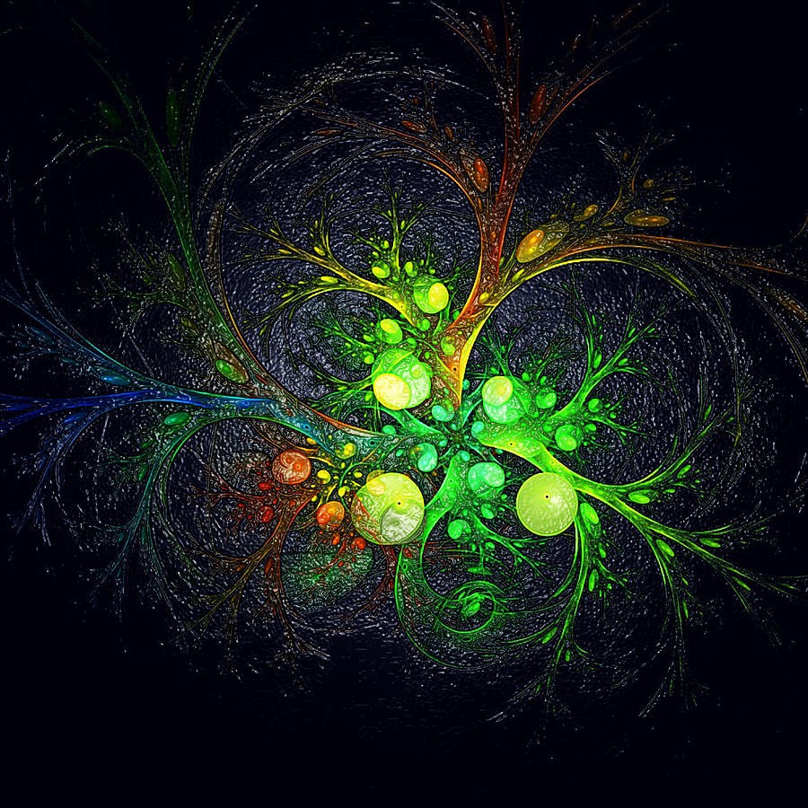 Abstract Lights - Apple Tree