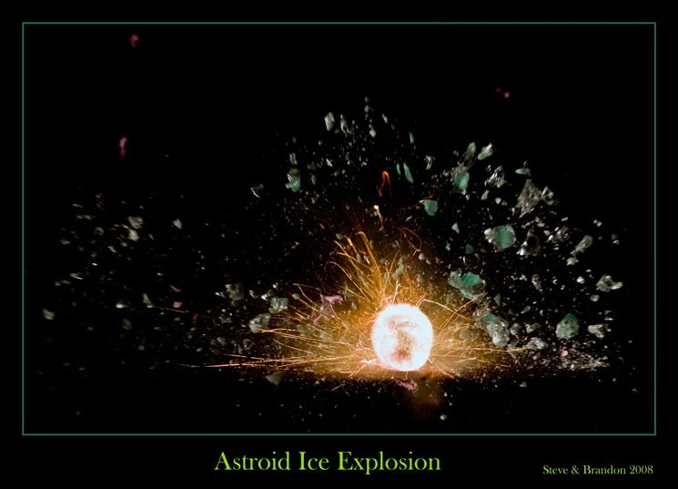 Astroid Ice Explosion