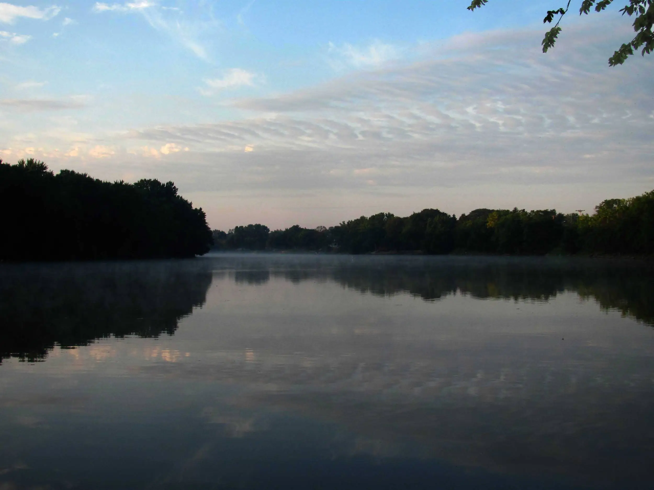 Calm River at Dawn