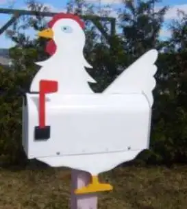 chicken mailboxes