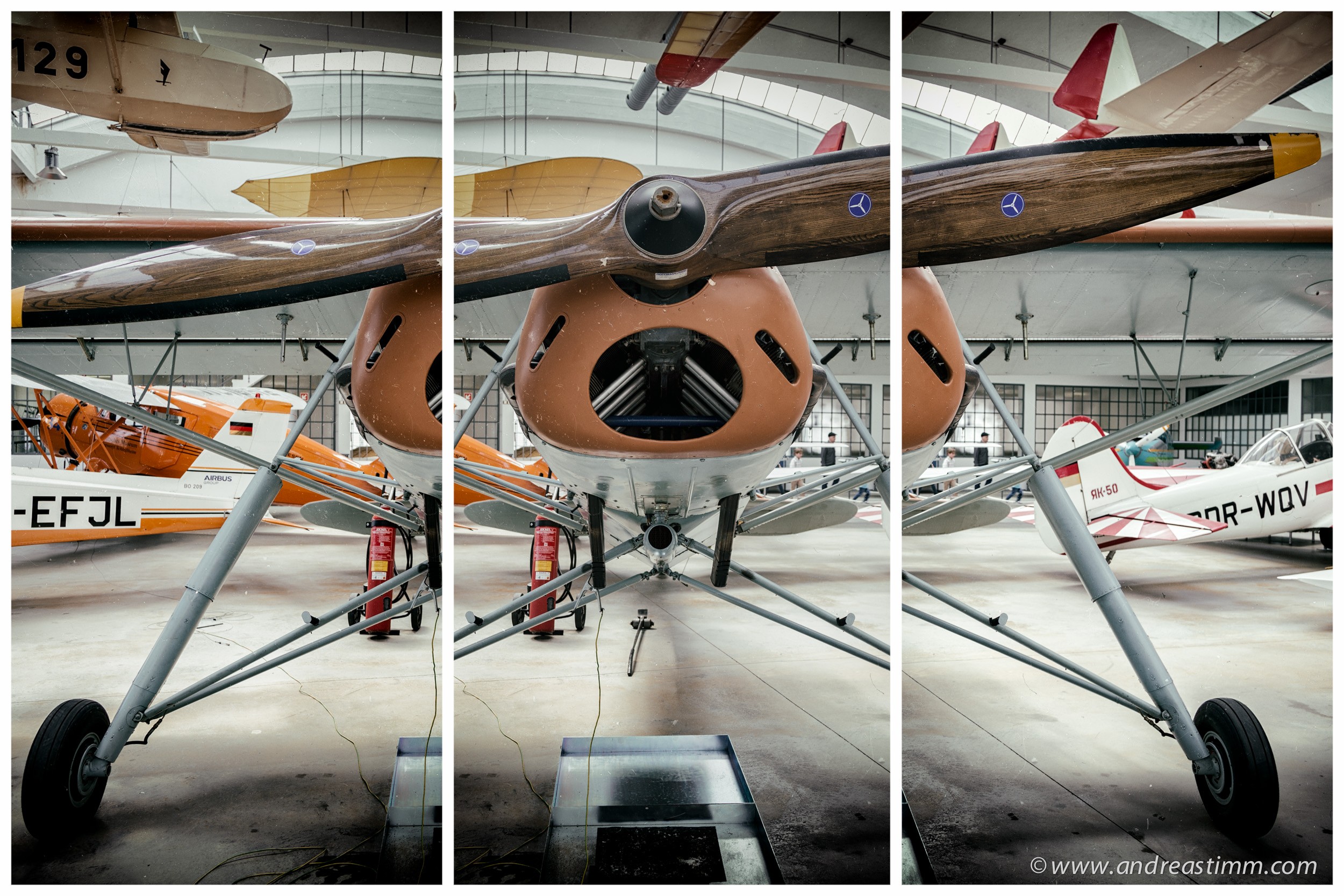Classic Plane Triptychon