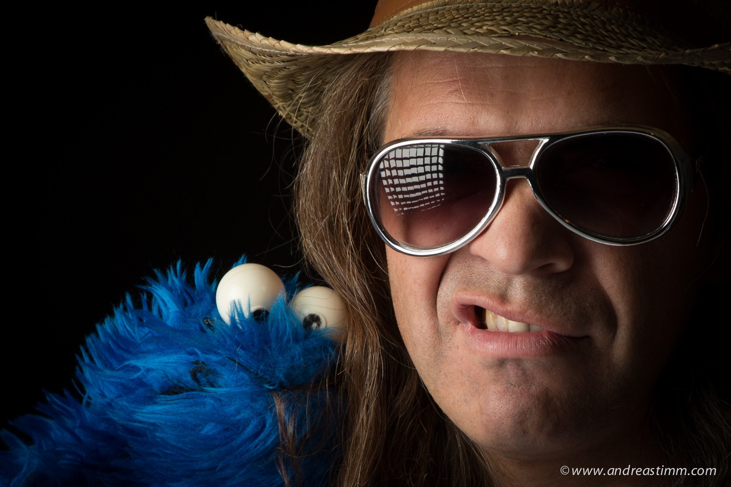 Cookie Monster and Elvis Sunglasses