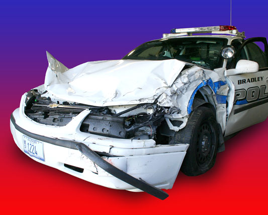 Crash, Police Squad Car