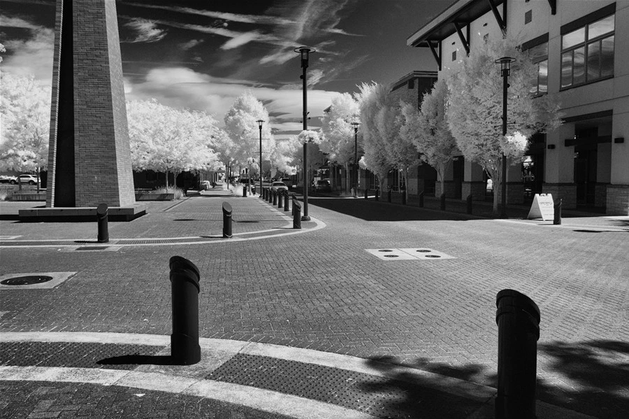 Downtown in Infrared