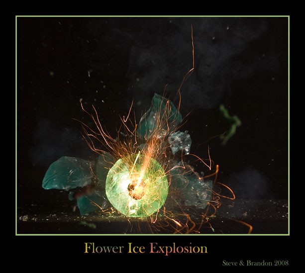 Flower Ice Explosion
