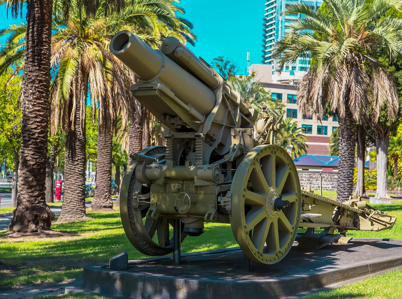 German Howitzer of WWI