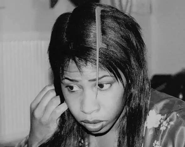 Girl Doing Hair