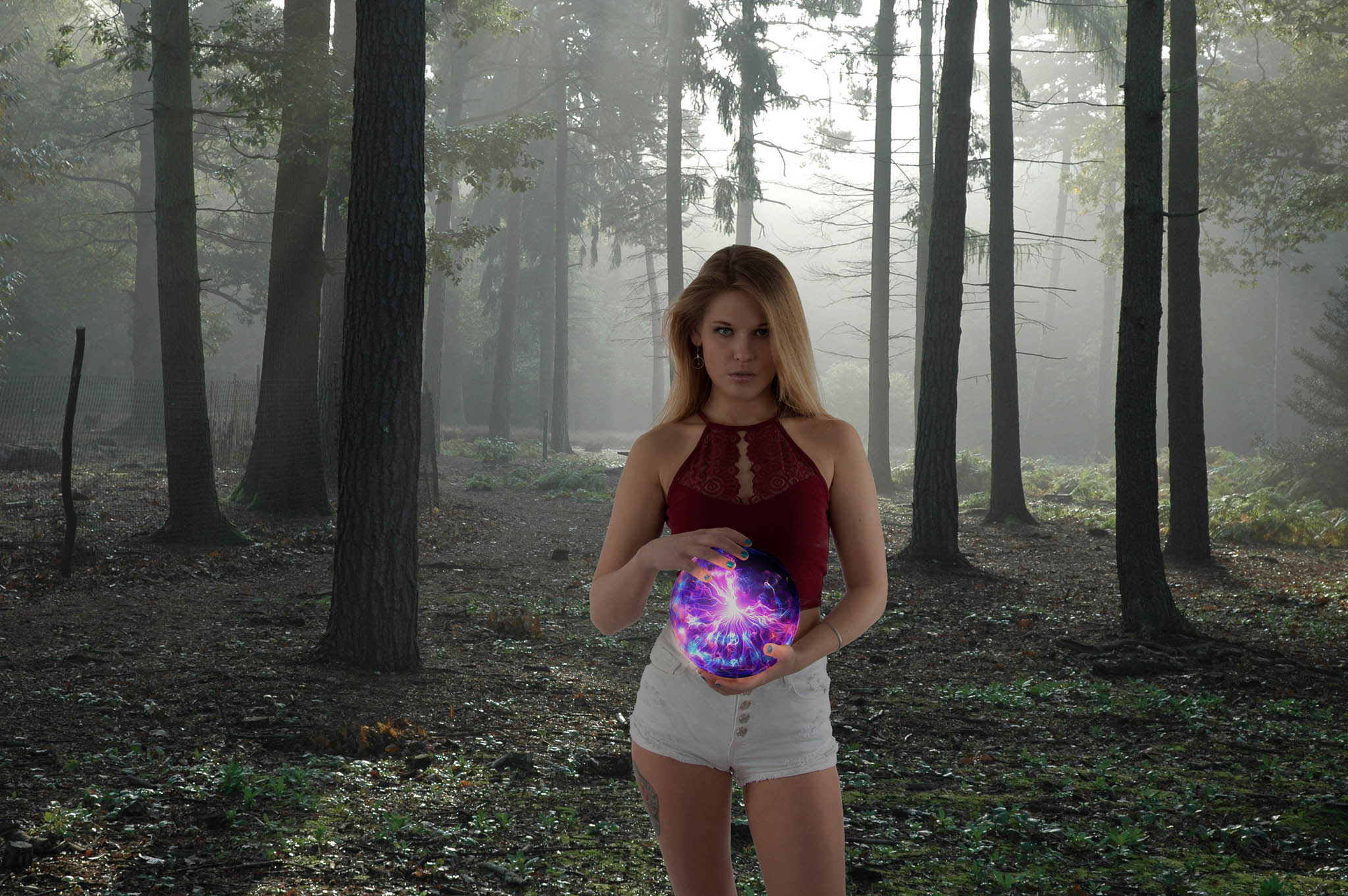 Girl With Orb