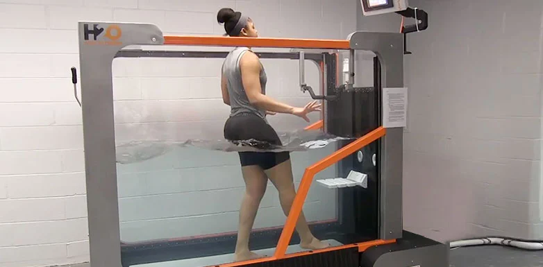 Humans Underwater Treadmills