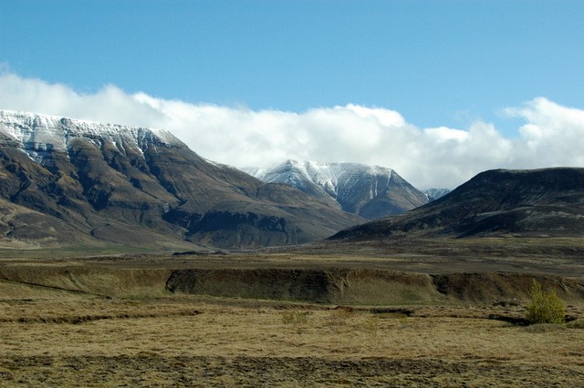 Icelandic landscape.