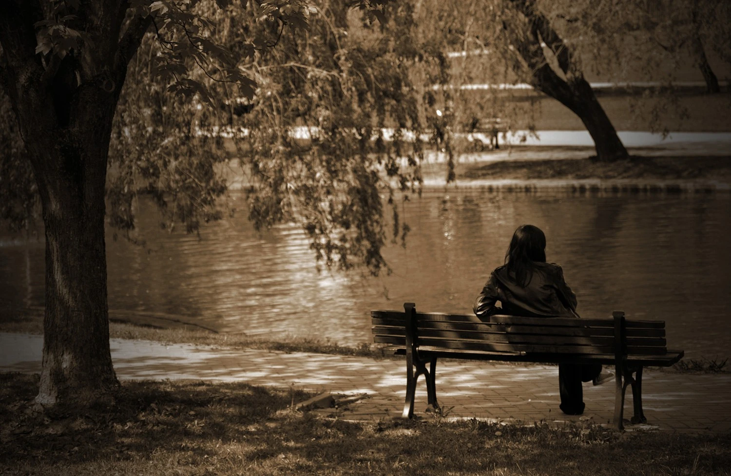 In the park