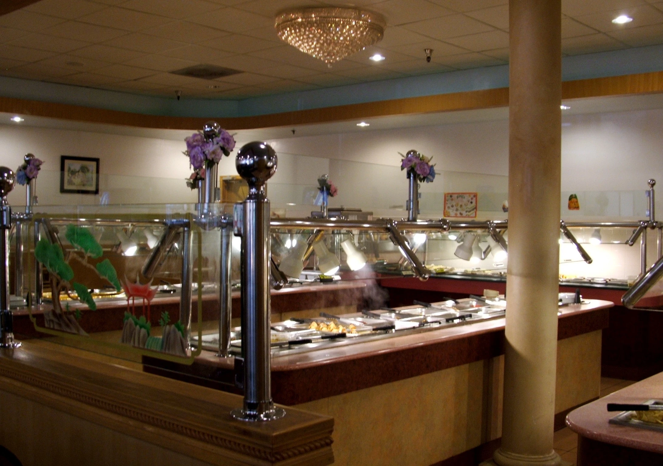 Inside Cafe China Buffet