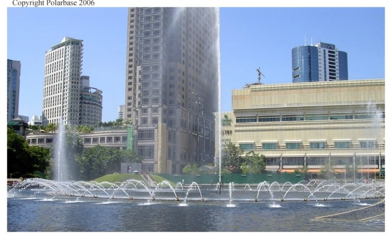 KLCC rear fountain