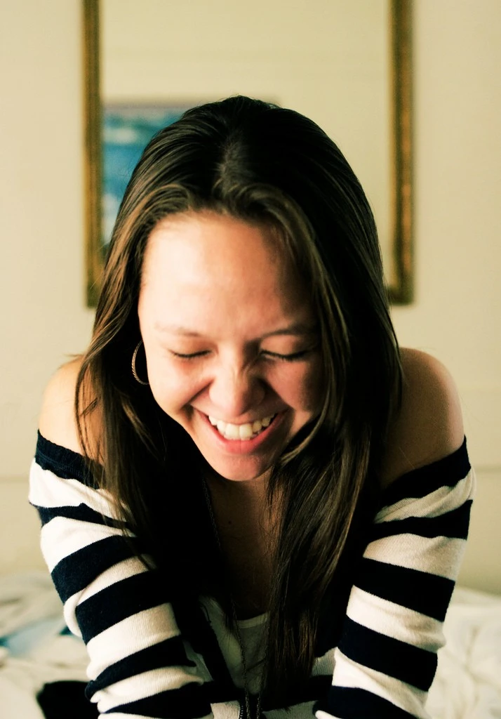 Laughing