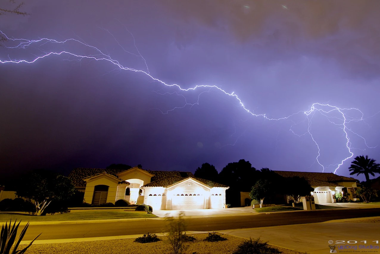 Lightning Across the Street 1