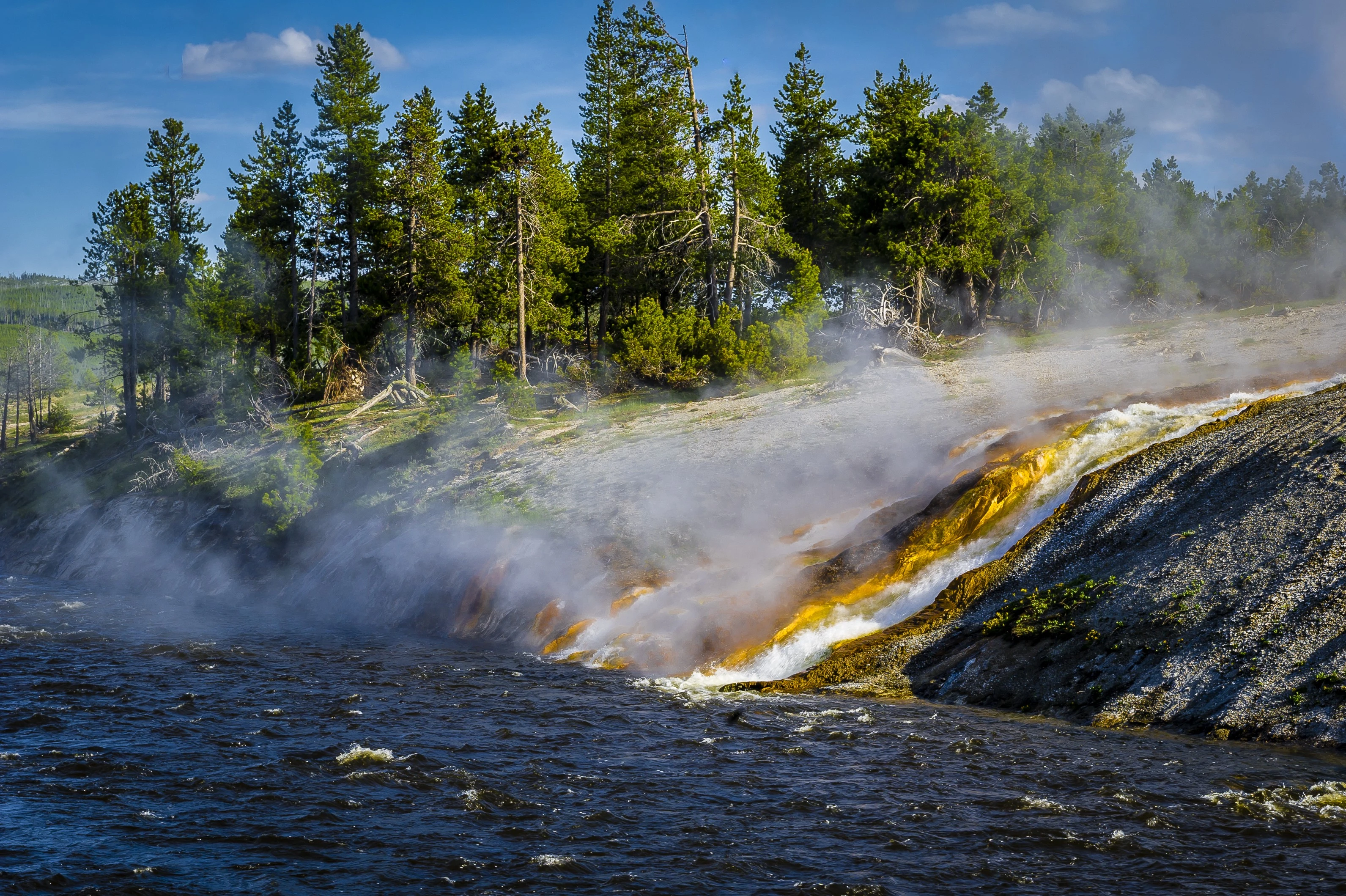 Like a flow of lava...
