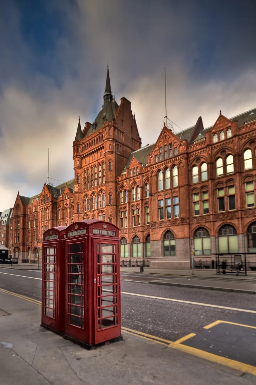 London Phone Box at High Holborn