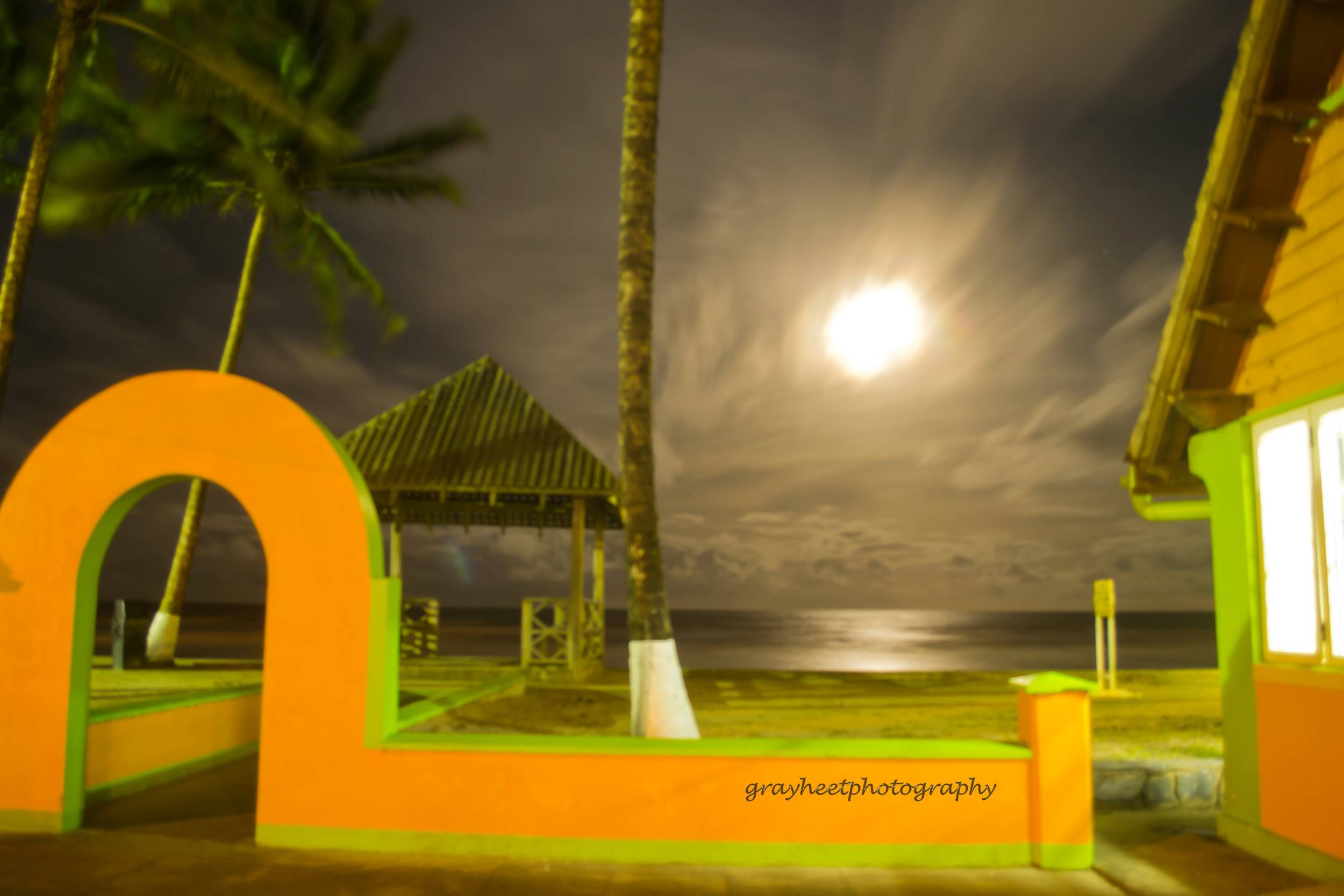 Moonlight Over Manzanilla Beach