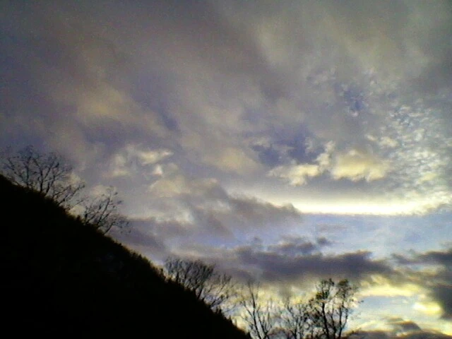 Mountains and clouds