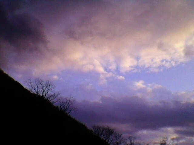 Mountains and clouds
