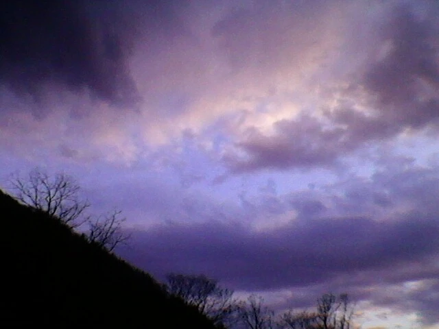Mountains and clouds