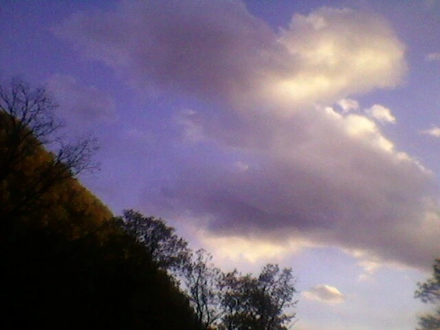 Mountains and clouds