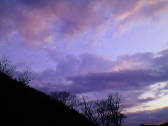 Mountains and clouds